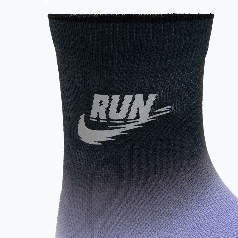 Calze Nike Run Midweight purple pulse/black 3