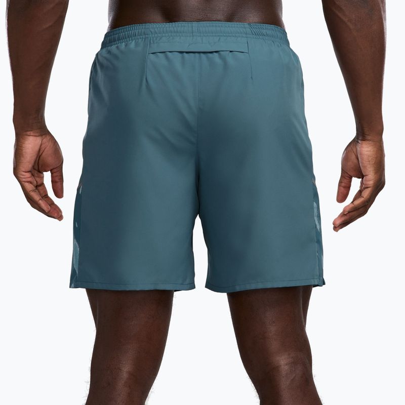 Pantaloncini da corsa da uomo Nike Miler smokey blue/cerulean 2