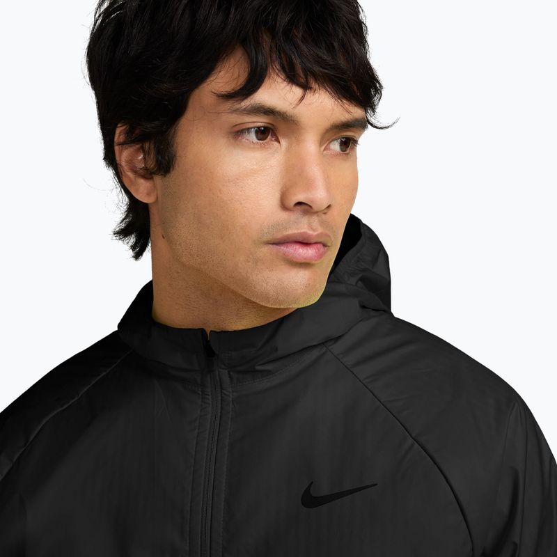 Giacca da corsa da uomo Nike Miler Therma-Fit Repel Winterized black/black 3