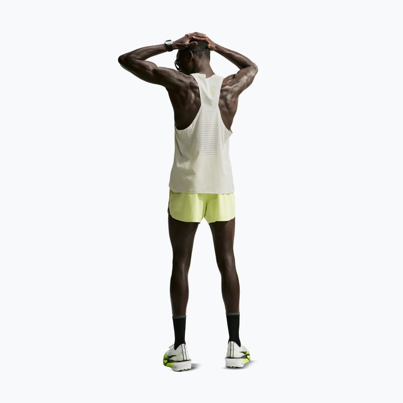 Maglia da corsa da uomo Nike AeroSwift Light Bone 2