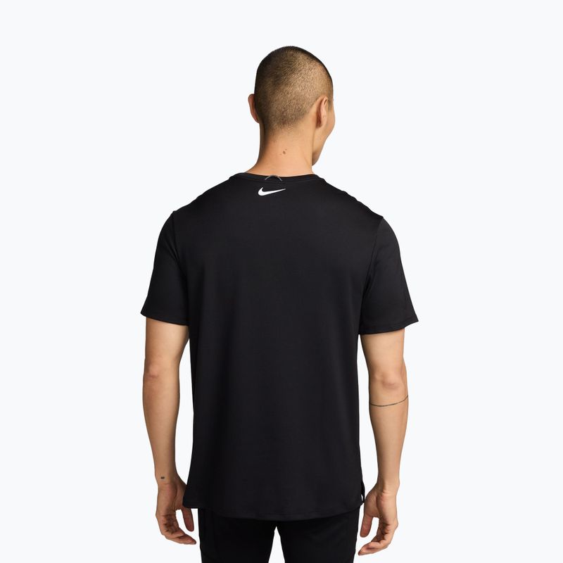 Maglia da corsa da uomo Nike Miler black 2