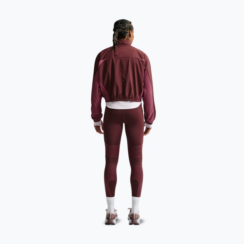Giacca da running da donna Nike Swift Mystic Dates/Pink Smoke 3