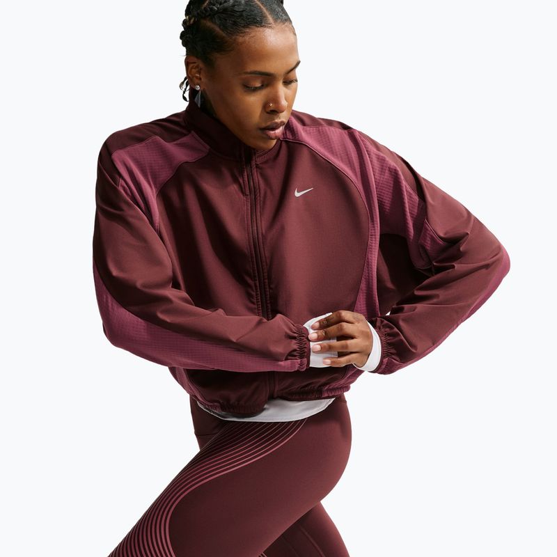 Giacca da running da donna Nike Swift Mystic Dates/Pink Smoke 5