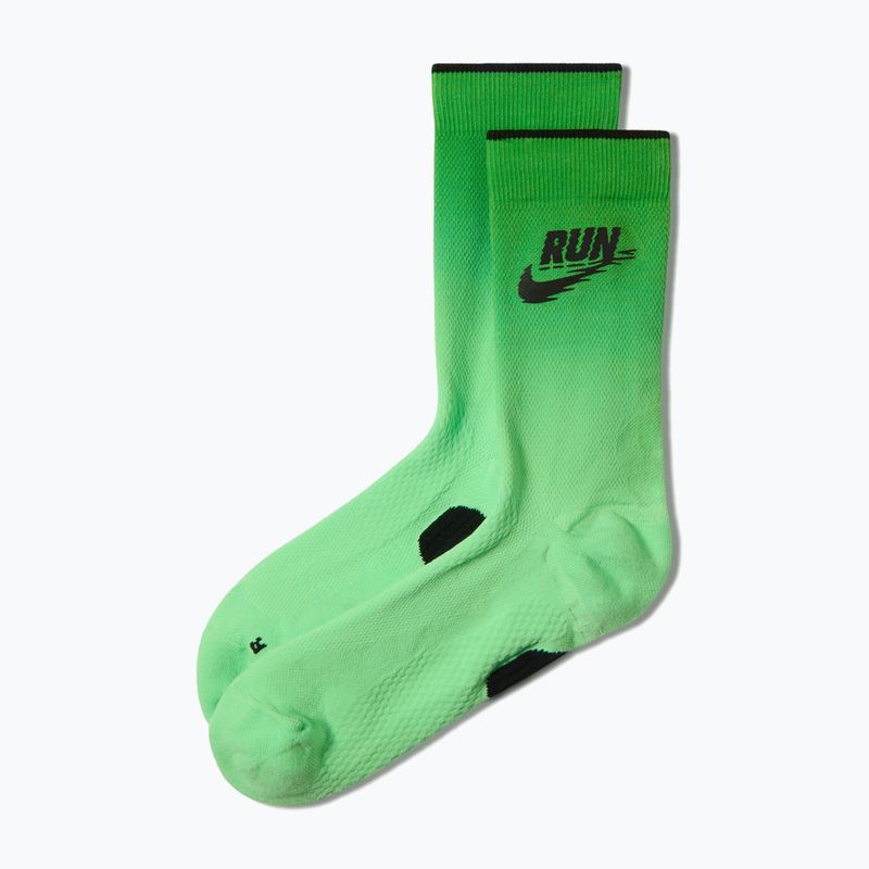 Calze Nike Run Midweight illusion green/black