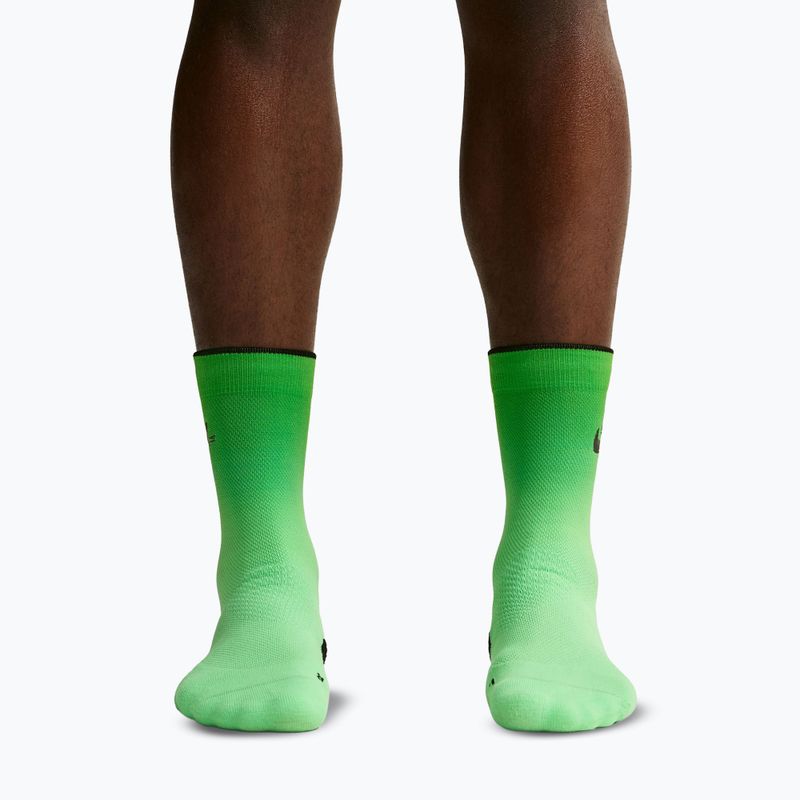 Calze Nike Run Midweight illusion green/black 4