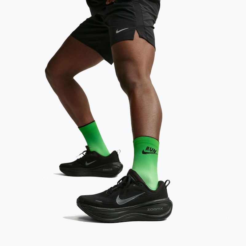 Calze Nike Run Midweight illusion green/black 7