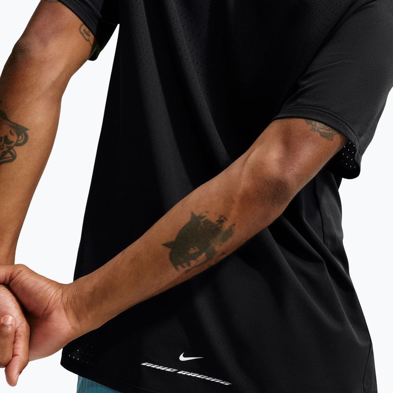 Maglia da corsa da uomo Nike AeroSwift Dri-Fit ADV black 4