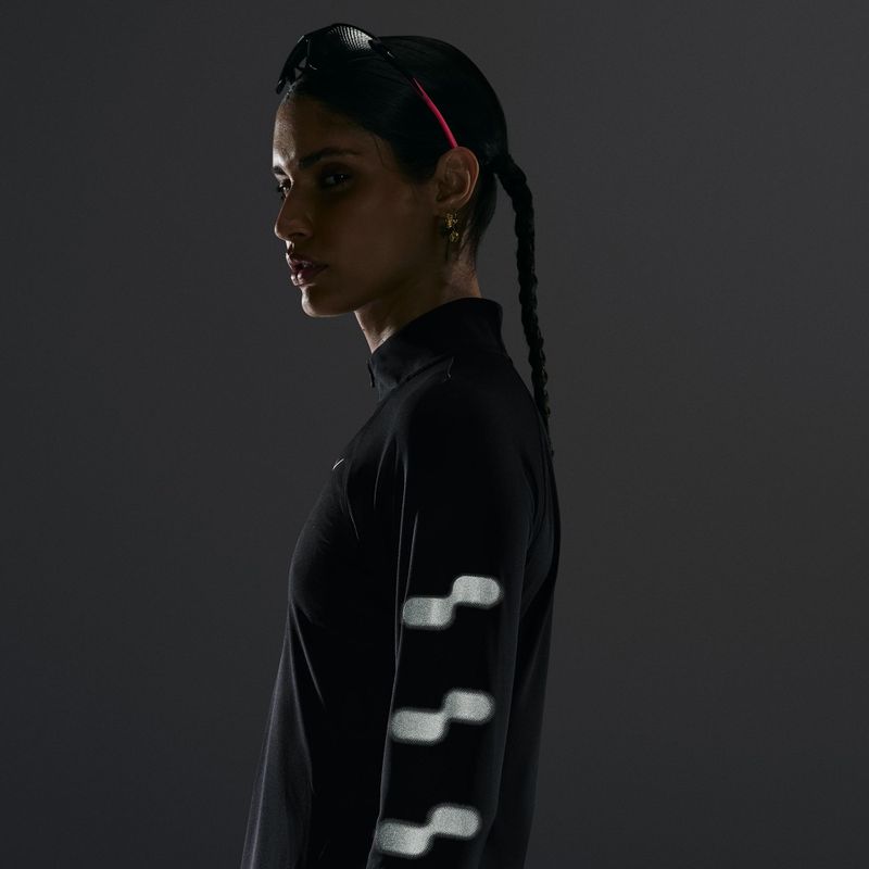 Longsleeve da running donna Nike Tempo Flash black 7