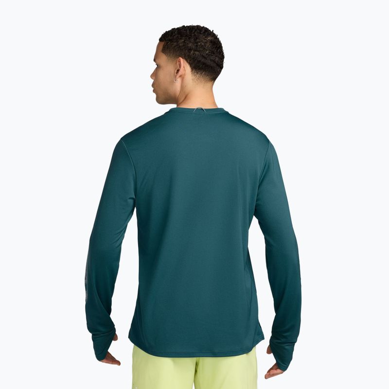 Longsleeve da running uomo Nike Miler bright spruce 2