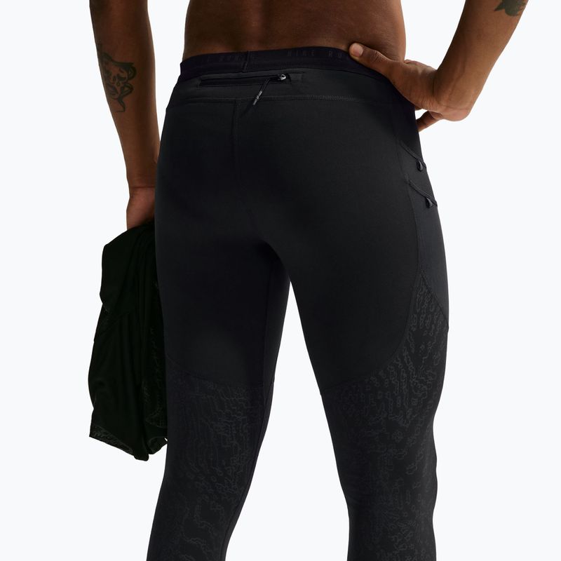 Leggings da running uomo Nike Stride Dri-FIT Winterized black/black 4