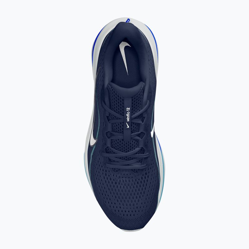 Scarpe da corsa uomo Nike Winflo 12 midnight navy/dark slate/white 4