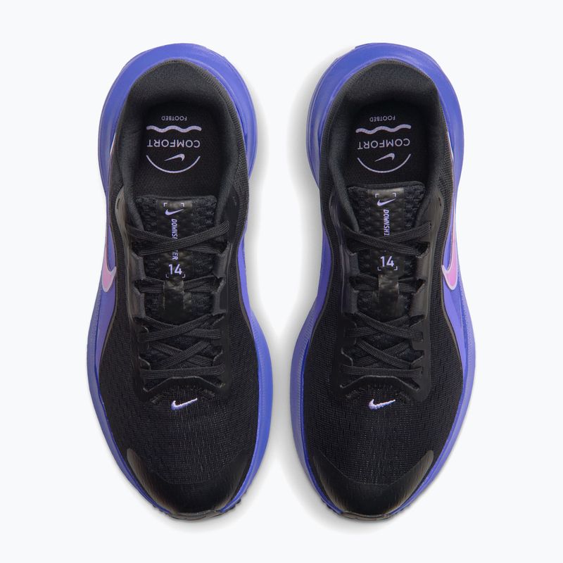 Scarpe da corsa donna Nike Downshifter 14 black/persian violet/vivid purple 3