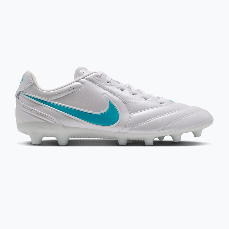 Scarpe da calcio uomo Nike Tiempo Ligera Pro AG white/white/dusty cactus