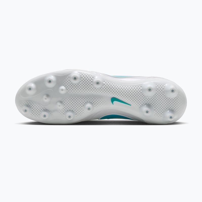 Scarpe da calcio uomo Nike Tiempo Ligera Pro AG white/white/dusty cactus 4