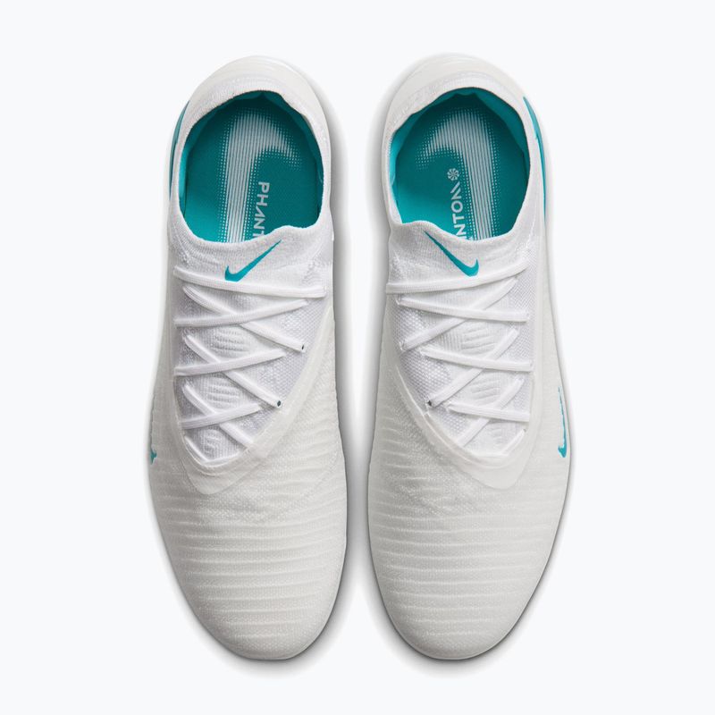 Scarpe da calcio uomo Nike Phantom 6 Low Elite SG white/white/dusty cactus 3