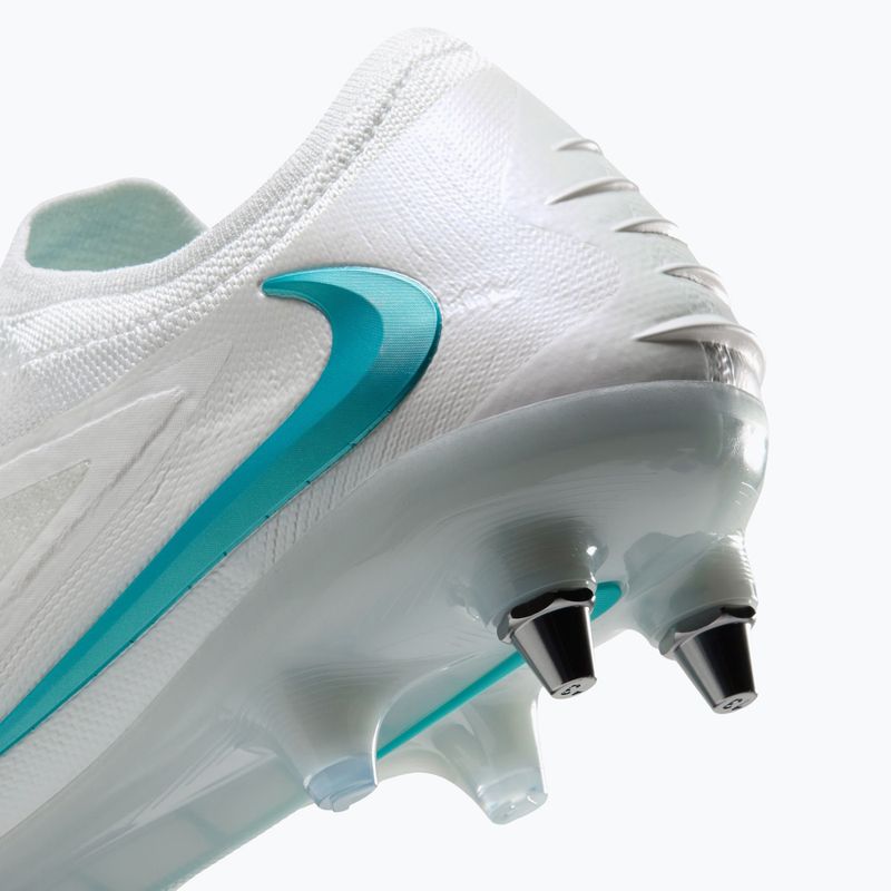 Scarpe da calcio uomo Nike Phantom 6 Low Elite SG white/white/dusty cactus 7