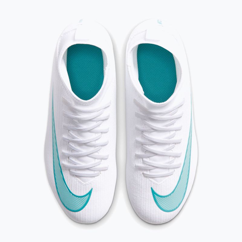 Scarpe da calcio bambino Nike Mercurial Superfly 11 Club Jr MG white/dusty cactus 3