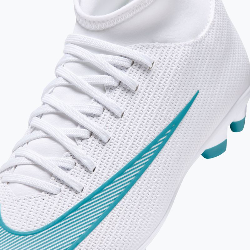 Scarpe da calcio bambino Nike Mercurial Superfly 11 Club Jr MG white/dusty cactus 5