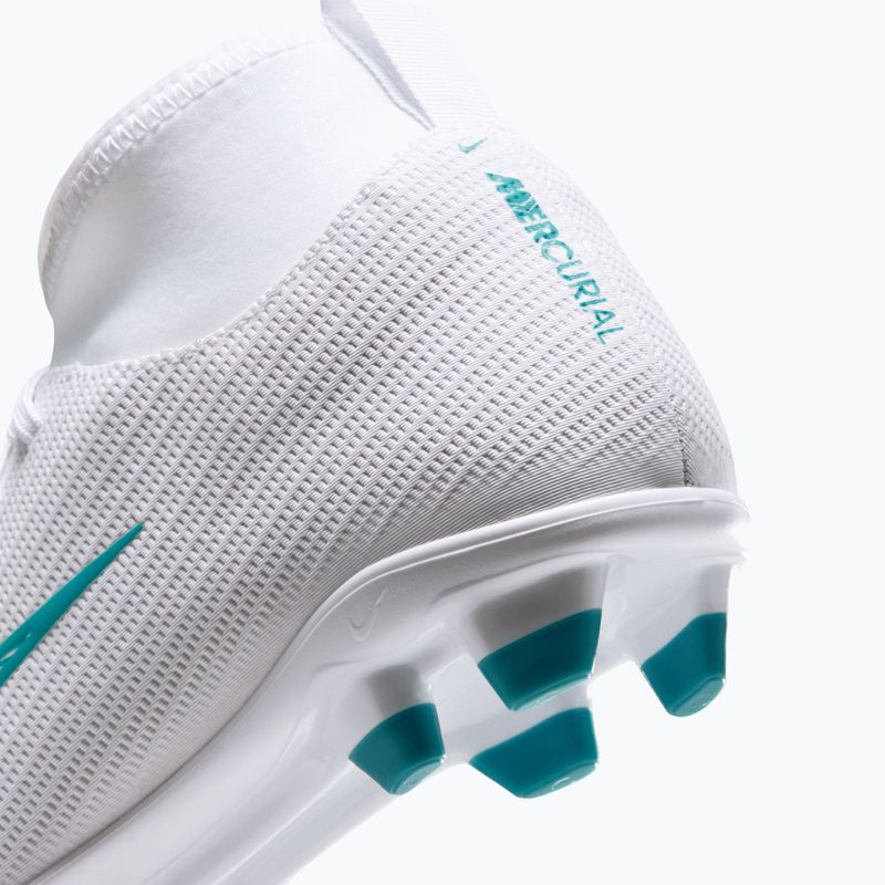 Scarpe da calcio bambino Nike Mercurial Superfly 11 Club Jr MG white/dusty cactus 6