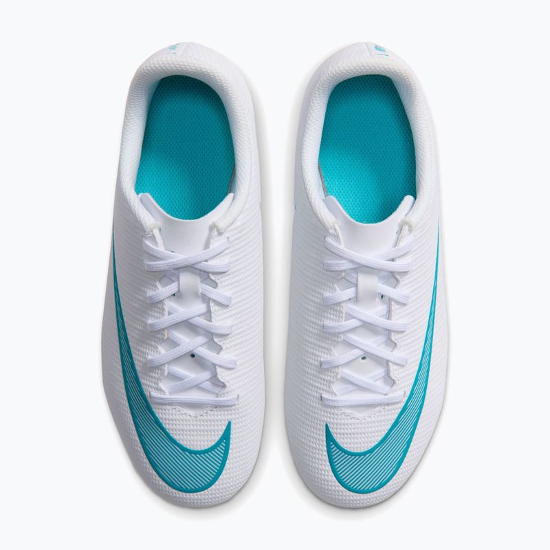 Scarpe da calcio bambino Nike Mercurial Vapor 17 Club Jr MG white/dusty cactus 3