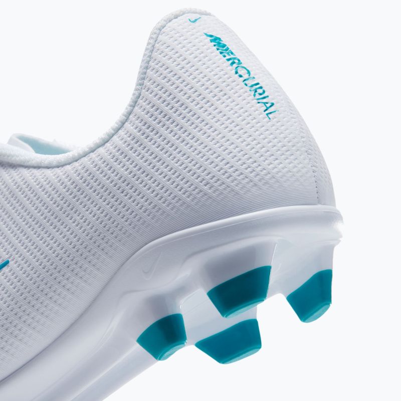 Scarpe da calcio bambino Nike Mercurial Vapor 17 Club Jr MG white/dusty cactus 6