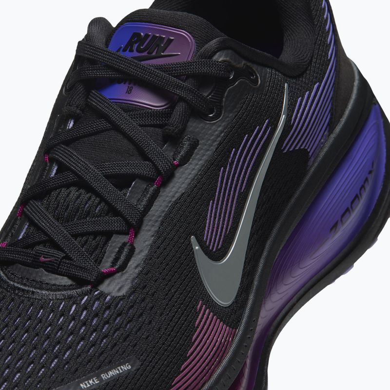 Scarpe da corsa donna Nike Vomero 18 black/persian violet/metallic silver 5