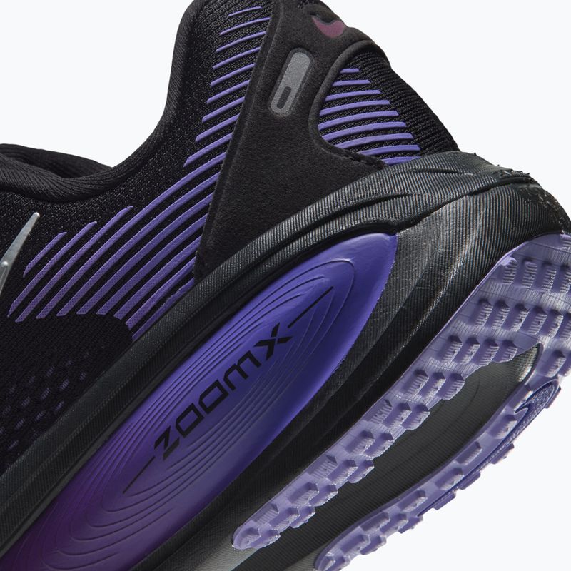 Scarpe da corsa donna Nike Vomero 18 black/persian violet/metallic silver 6