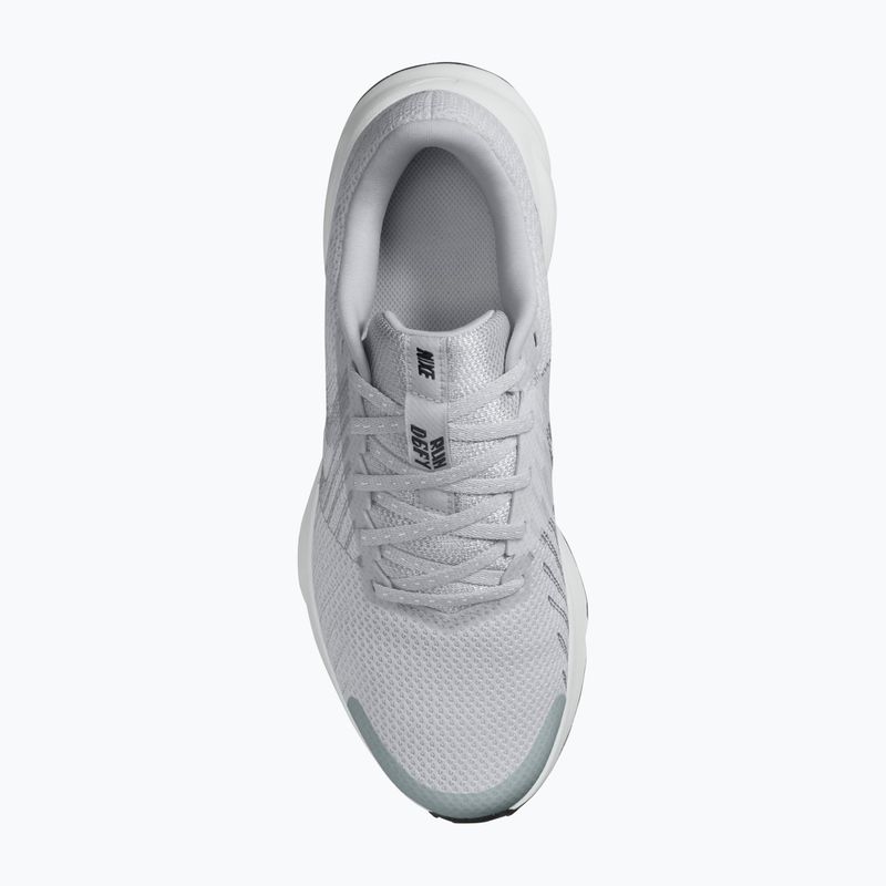 Scarpe da corsa donna Nike Run Defy wolf grey/off white/metallic silver 4