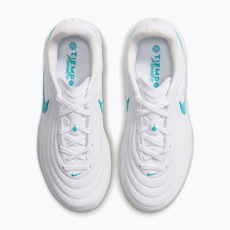 Scarpe da calcio bambino Nike Tiempo Maestro Academy Jr TF white/white/dusty cactus 3