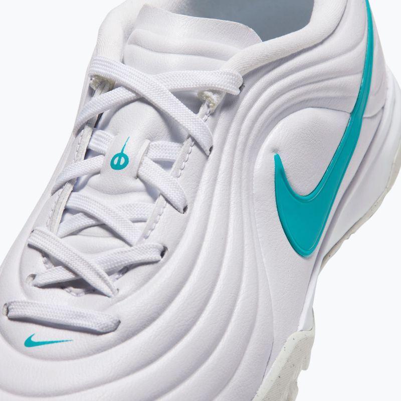 Scarpe da calcio bambino Nike Tiempo Maestro Academy Jr TF white/white/dusty cactus 5