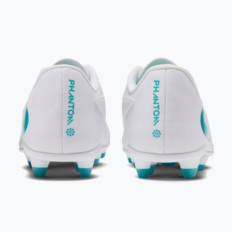 Scarpe da calcio bambino Nike Phantom 6 Low Club Jr MG white/white/dusty cactus 2
