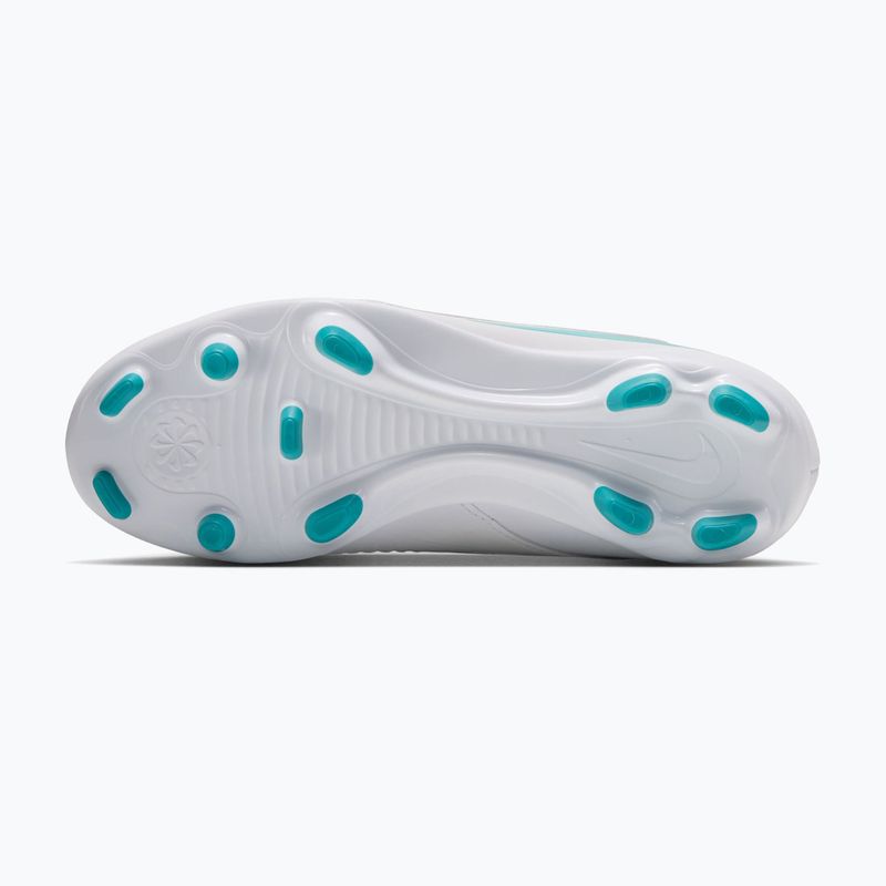 Scarpe da calcio bambino Nike Phantom 6 Low Club Jr MG white/white/dusty cactus 4