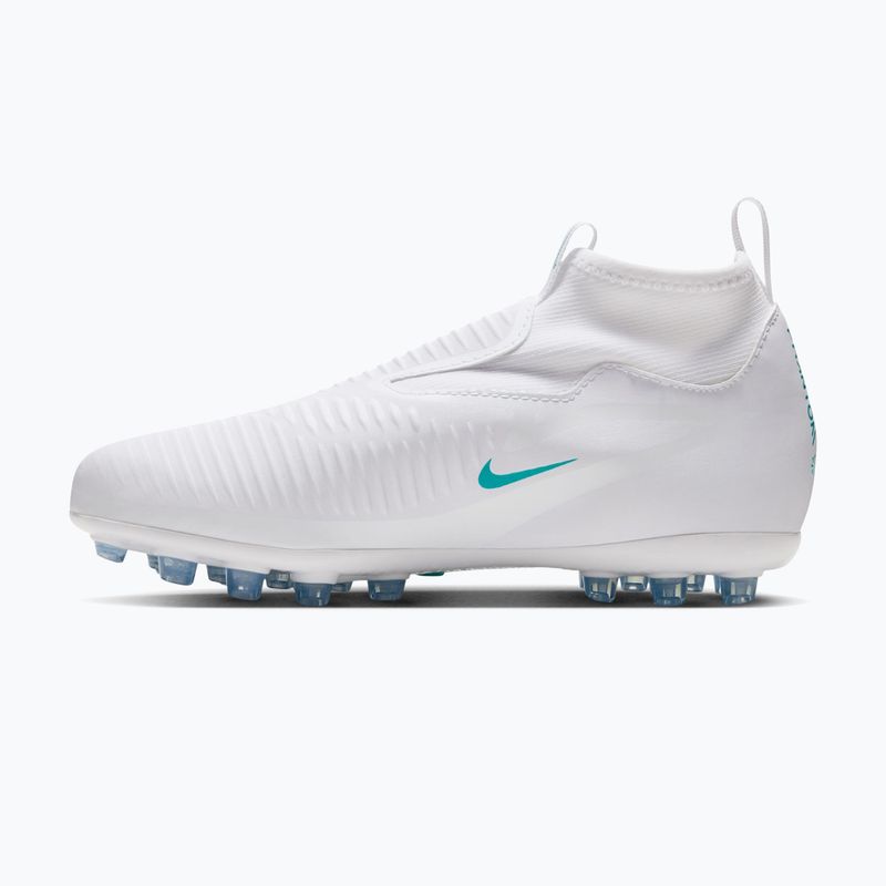 Scarpe da calcio bambino Nike Phantom 6 High Academy AG white/white/dusty cactus 2