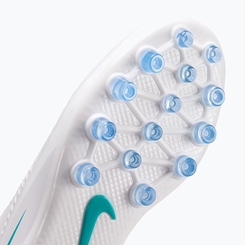 Scarpe da calcio bambino Nike Phantom 6 High Academy AG white/white/dusty cactus 6