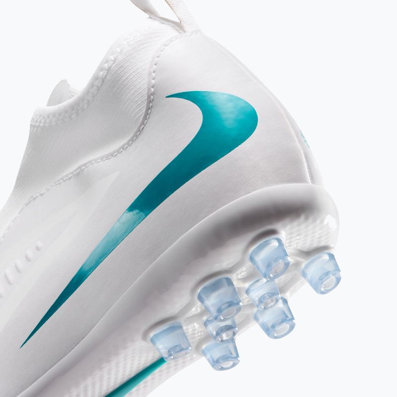 Scarpe da calcio bambino Nike Phantom 6 High Academy AG white/white/dusty cactus 8