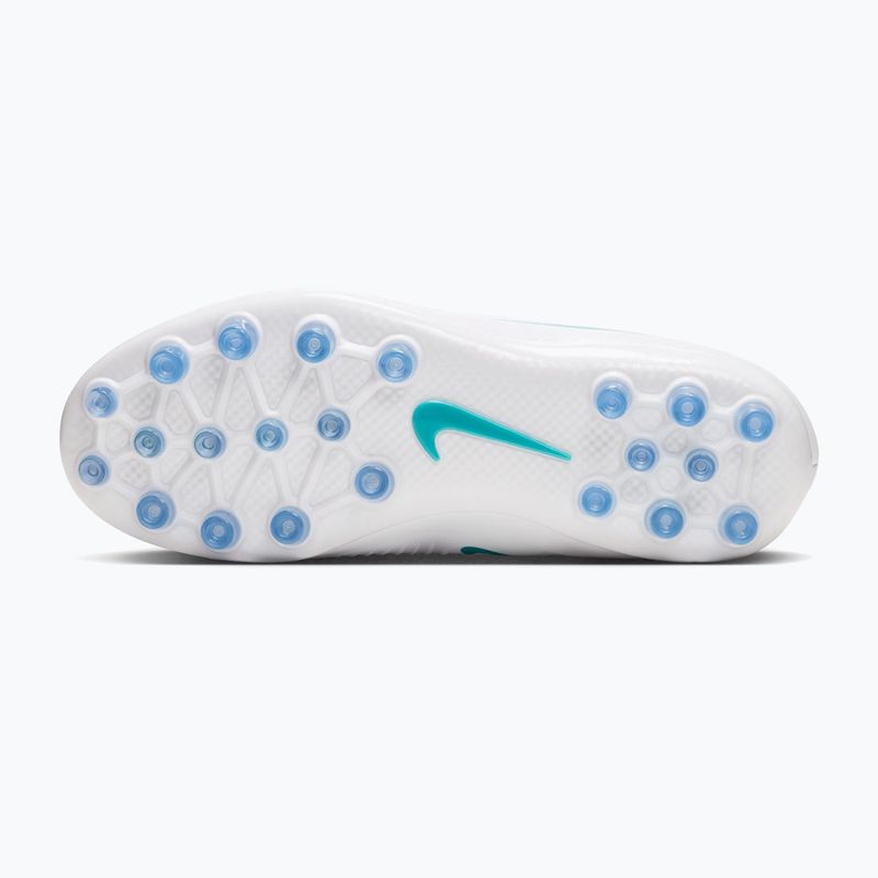 Scarpe da calcio bambino Nike Phantom 6 High Academy AG white/white/dusty cactus 9