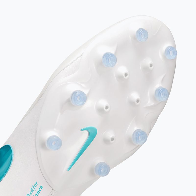 Scarpe da calcio uomo Nike Tiempo Maestro Elite AG white/white/dusty cactus 7