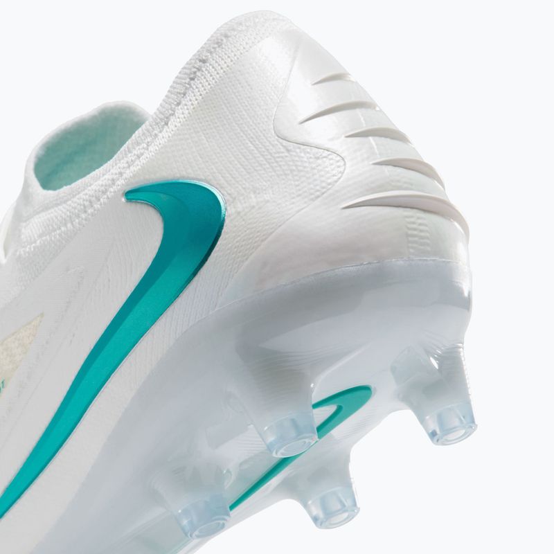 Scarpe da calcio uomo Nike Phantom 6 Low Elite AG-Pro white/white/dusty cactus 6