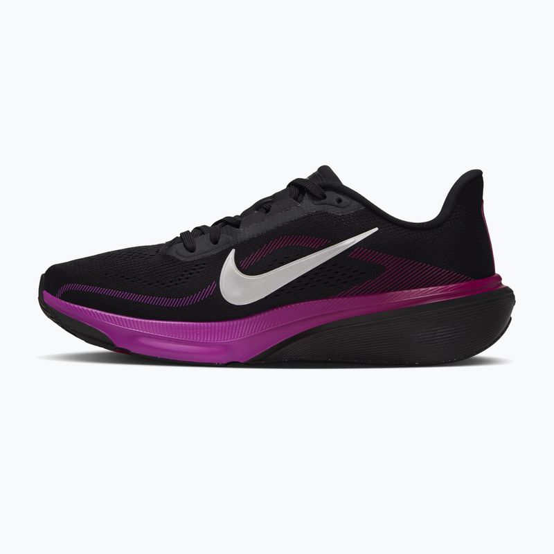 Scarpe da corsa donna Nike Pegasus 42 black/vivid purple/metallic silver 2