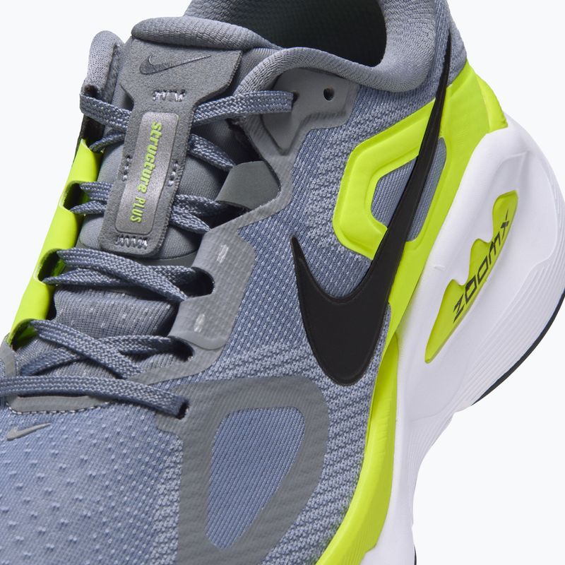 Scarpe da corsa uomo Nike Structure Plus Cool Grey/Lemon Venom/White/Black 5