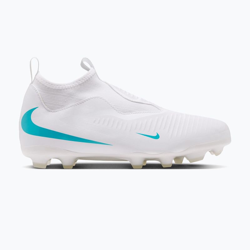 Scarpe da calcio bambino Nike Phantom 6 High Academy Jr FG/MG white/white/dusty cactus