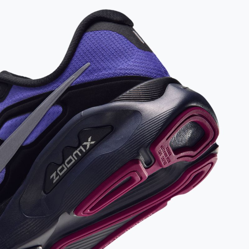 Scarpe da corsa donna Nike Structure Plus Black/Persian Violet/Metallic Silver 6