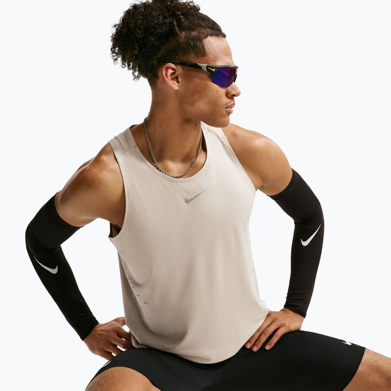 Maglia da corsa da uomo Nike Stride cream Ii/sail 4