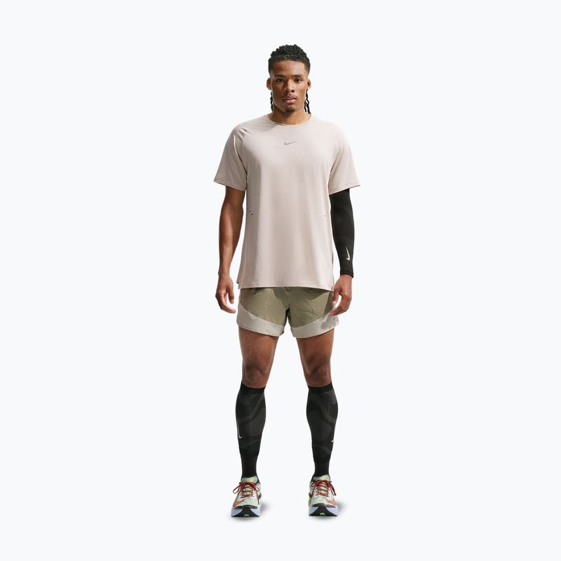Maglia da corsa da uomo Nike Stride cream Ii/sail 2