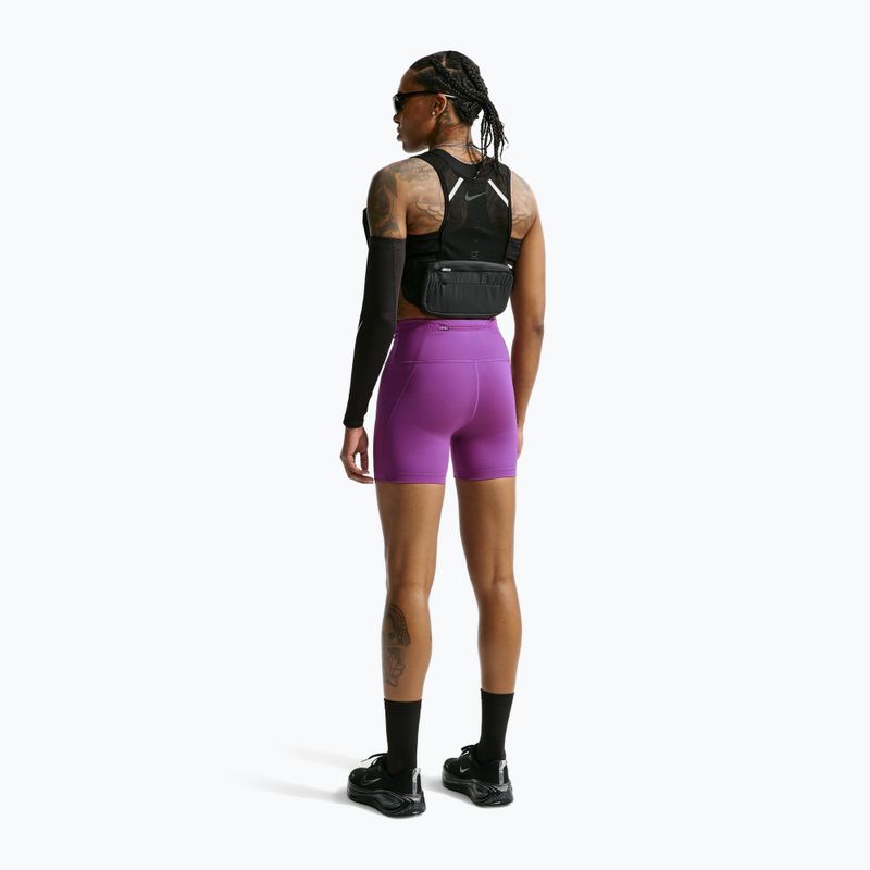 Pantaloncini da corsa da donna Nike Tempo Flash bold berry 3