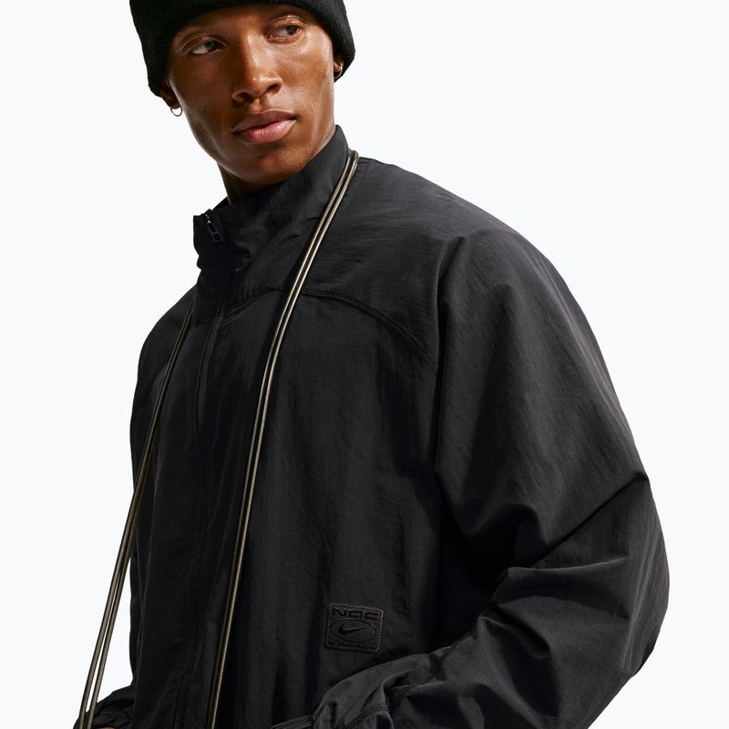 Giacca uomo Nike N.A.C. Dri-Fit Oversized Full Zip black/black 4