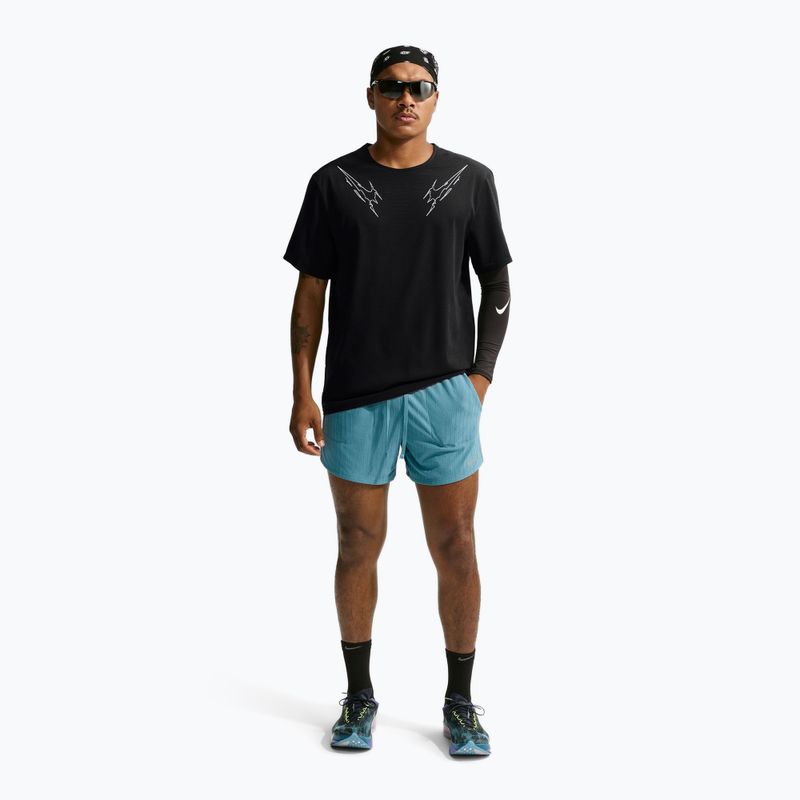 Pantaloncini da corsa da uomo Nike Stride smokey blue 2