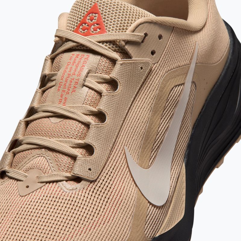 Scarpe da corsa uomo Nike ACG Pegasus Trail linen/black/light crimson/light orewood brown 5