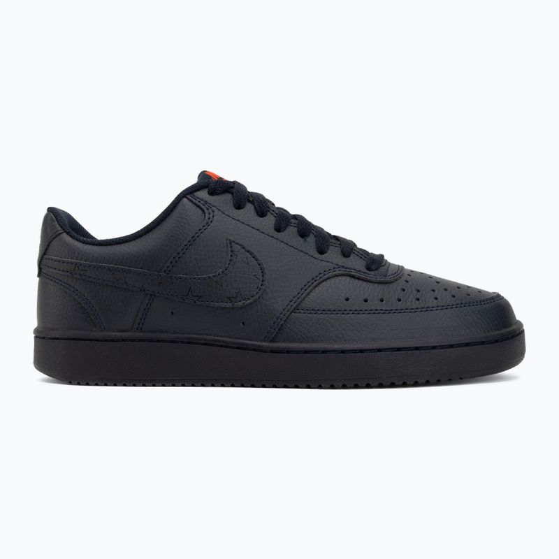 Scarpe da uomo Nike Court Vision Low Next Nature dark obsidian/picante red/dark obsidian 2