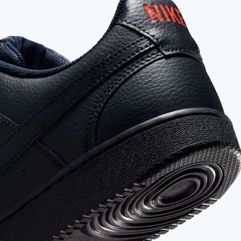 Scarpe da uomo Nike Court Vision Low Next Nature dark obsidian/picante red/dark obsidian 4